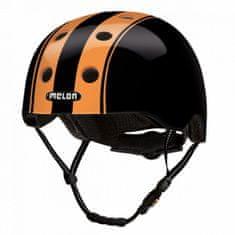 TWM Cyklistická helma Urban Active, polykarbonát, oranžová, velikost 46-52 cm