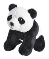 TWM plyšová panda junior 13 cm plyšová černá / bílá