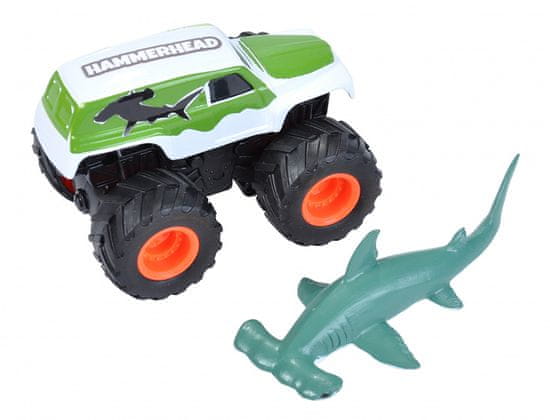 TWM hrací set truck a shark junior modrá / bílá 2 kusy