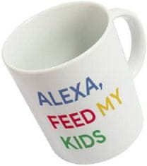 TWM Keramický hrnek Alexa Feed My Kids 350 ml bílý