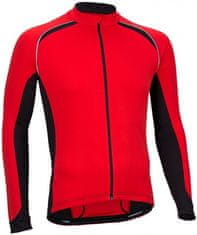 TWM pánský cyklistický dres červeno/černý polyester velikost S
