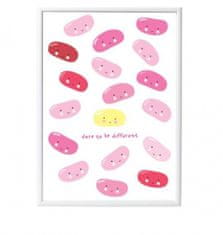 TWM Dívčí plakát Jelly Beans 42x29,7 cm, papír růžový
