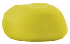 TWM Antistresový míč Stretchy Ball 11 cm, žlutá guma