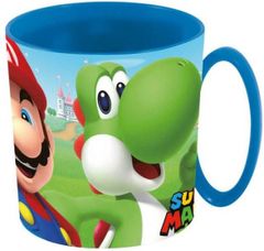 TWM hrnek Super Mario Bros junior 350 ml modrý