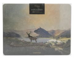 TWM Highland Stag podložky 30 x 23 cm korek 6 ks