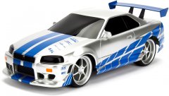 TWM Fast & Furious RC auto Nissan Skyline GTR 1:16 stříbrné