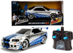 TWM Fast & Furious RC auto Nissan Skyline GTR 1:16 stříbrné