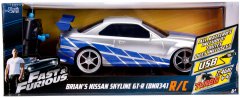 TWM Fast & Furious RC auto Nissan Skyline GTR 1:16 stříbrné