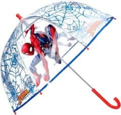 TWM Deštník Spider-Man 73 cm z průhledného / modrého polyesteru