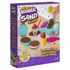 TWM hrací set Kinetic Sand Ice Cream 50 gramů 16 ks