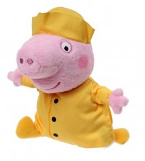 TWM Plyšák Peppa Pig, růžový / žlutý, 17 cm