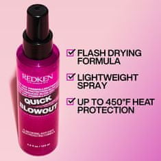 Redken Sprej pro tepelnou ochranu vlasů Quick Blowout (Heat Protection Spray) 125 ml