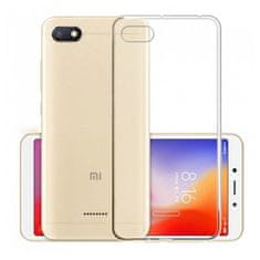 MobilMajak Obal / kryt na Xiaomi Redmi 6A průhledný - Ultra Slim 0,5mm