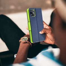 MobilMajak Pouzdro / obal na Huawei P Smart 2021 modro-zelený - Fancy Book