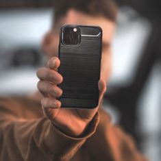 FORCELL Obal / kryt na Xiaomi Redmi 8 / 8A černý - Forcell CARBON