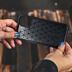 FORCELL Obal / kryt na Samsung Galaxy A51 černý - Forcell CARBON