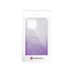 FORCELL Obal / kryt na Apple iPhone 12 Pro Max průhledný/fialový - Forcell SHINING