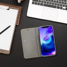 MobilMajak Pouzdro / obal na Apple iPhone 7 / iPhone 8 / SE 2020 / SE 2022 stříbrné - knížkové Luna