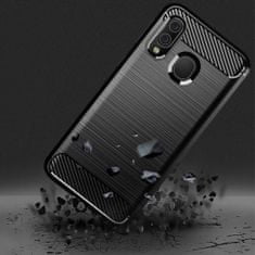 FORCELL Obal / kryt na Samsung Galaxy A10 černý - Forcell CARBON