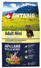 Ontario Adult Mini Lamb & Rice 6,5kg