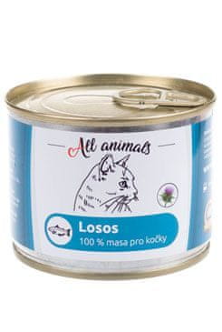 All Animals CAT losos mletý 200g