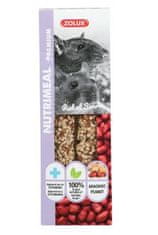 Zolux Pochoutka NUTRIMEAL STICK arašídy pro myši/potk. 125g