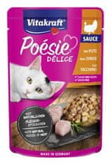 Vitakraft Cat Poésie DéliSauce kapsa krůtí 85g