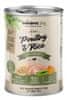 Dog konz. Pure Poultry&Rice 400g