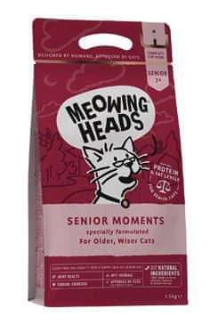 Meowing Heads Senior Moments NEW 1,5kg