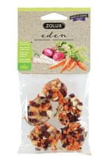 Zolux Pochoutka EDEN WOOD SLICE mix pro hlodavce 30g