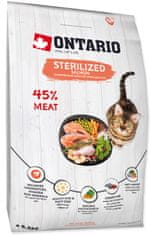 Ontario Cat Sterilised Salmon 6,5kg