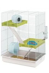 Ferplast Klec HAMSTER TRIS 46x29x58cm křeček FP