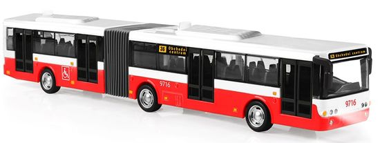 Rappa Kloubový autobus, který hlásí zastávky česky, 36 cm