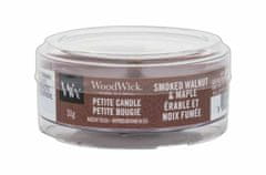 Woodwick 31g smoked walnut & maple, vonná svíčka