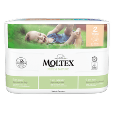 MOLTEX MOLTEX Pure&Nature Plenky 2 Mini (3-6 kg) 38 ks