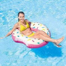 Intex Nafukovací kruh NAKOUSLÝ DONUT 56265 94 cm růžová růžová