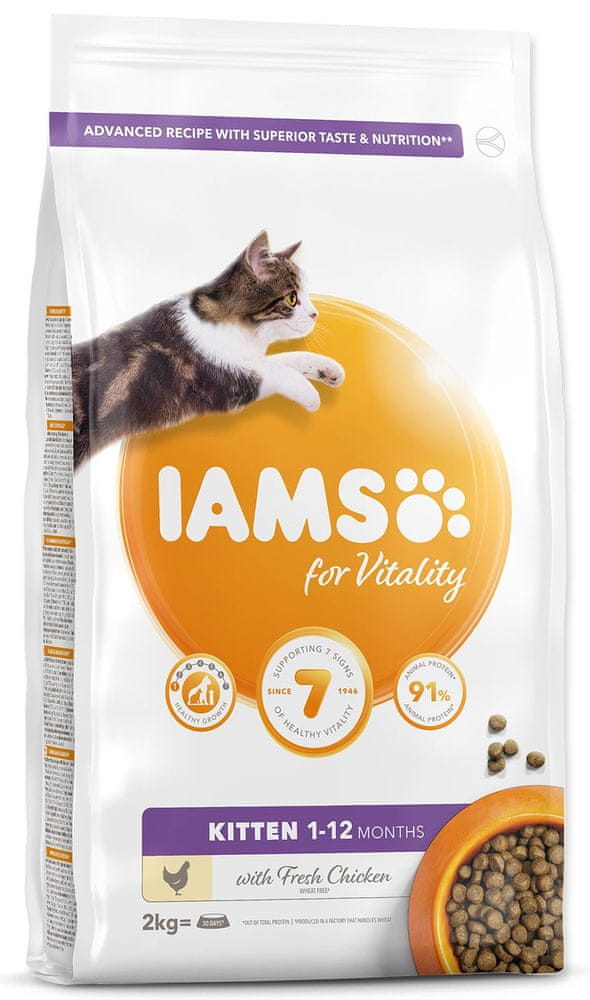 IAMS Cat Kitten Chicken 2 kg