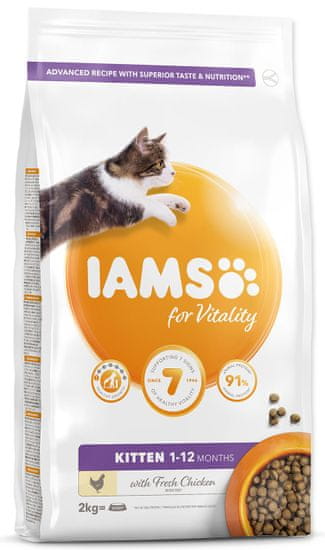 IAMS Cat Kitten Chicken 2 kg