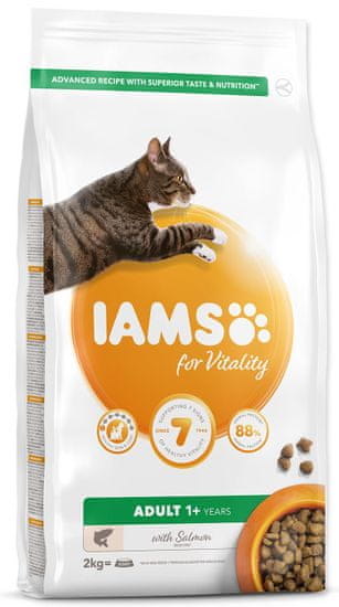 IAMS Cat Adult Salmon 2 kg