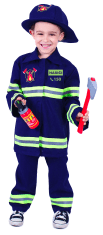 Rappa Dětský kostým hasič s českým potiskem 116 - 128 - zánovní