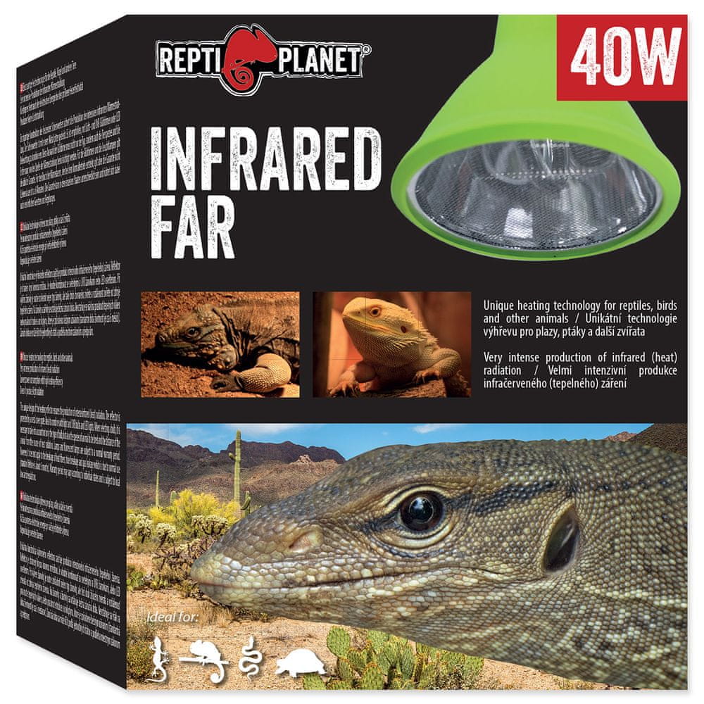 REPTI PLANET žárovka Far Infrared HEAT 40 W