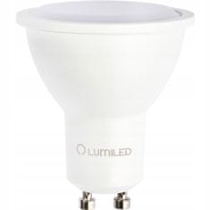 LUMILED 10x LED žárovka GU10 6W = 50W 580lm 3000K Teplá bílá 120°