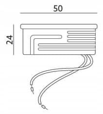 Kobi Náplň do svítidel LED INSERT MILK 5W 450lm 3000K