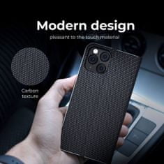 MobilMajak Pouzdro / obal na Huawei Y6 2019 černé - knížkové LUNA CARBON