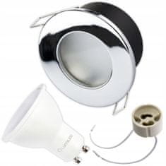 LUMILED Svítidlo do koupelny SET LUMINAIRE + LED GU10 6W