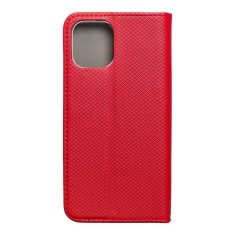 FORCELL Pouzdro / obal na Apple iPhone 12 MINI červená - knížkové Smart Case