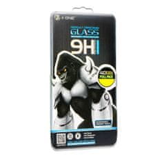 MobilMajak Tvrzené / ochranné sklo Samsung Galaxy S20 černé 4D (small size for cases) Full Face 9H X-ONE