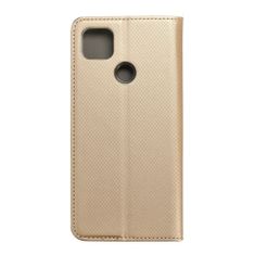 MobilMajak Pouzdro / obal na Xiaomi Redmi 9C zlaté - knížkové Smart case