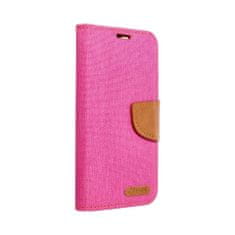Apple Pouzdro / obal na Apple iPhone 13 Pro Max růžový - knížkové Canvas Book case