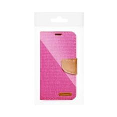 Apple Pouzdro / obal na Apple iPhone 13 Pro růžový - knížkový CANVAS book